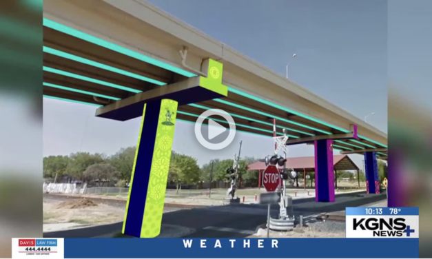 Laredo’s Lafayette bridge prepped for colorful transformation